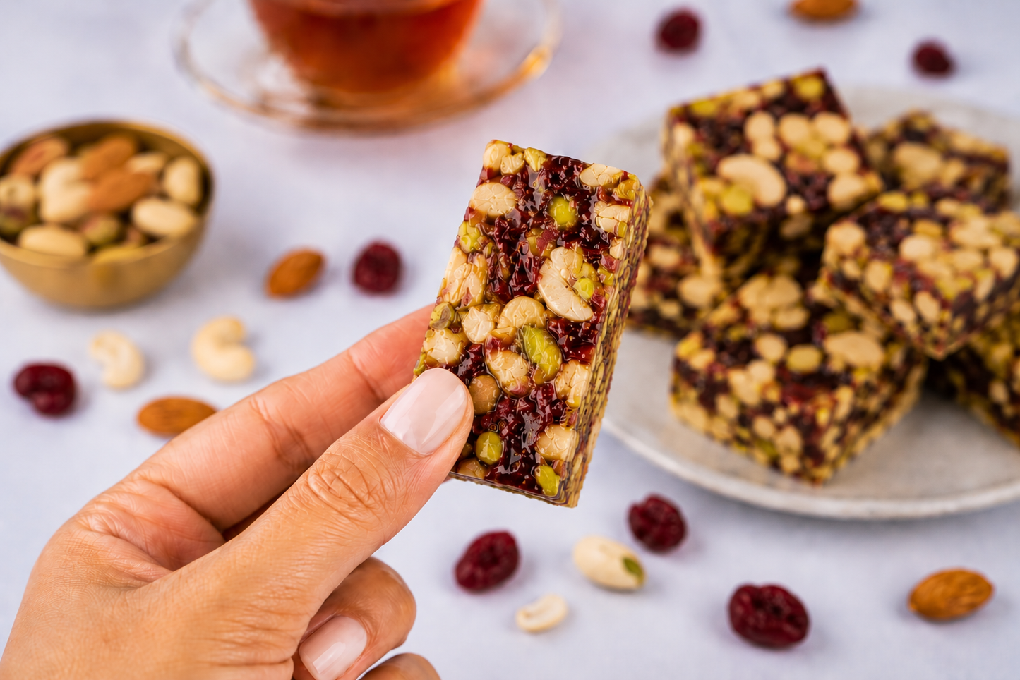 Cranberry Delight – Premium Nut & Berry Bites