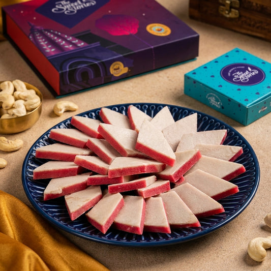 Strawberry KajuKatli
